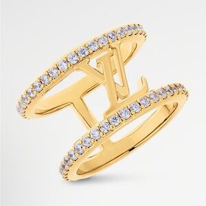 Iconic Louis Vuitton Ring Gold